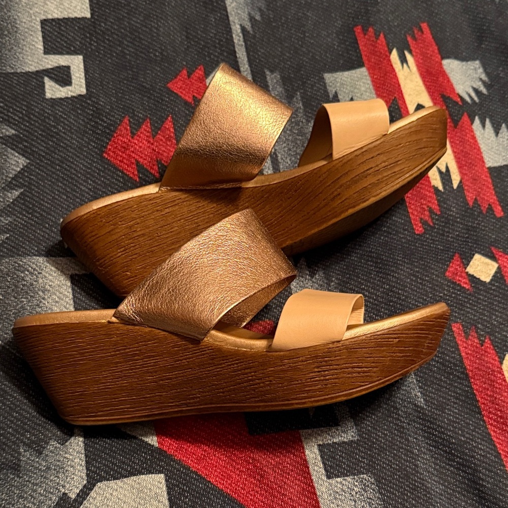 Italian Shoemakers Wedge Slides